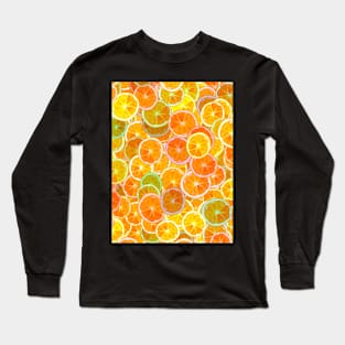 Orange Fruit Long Sleeve T-Shirt